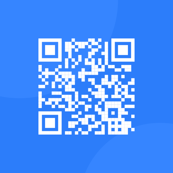 QR Code that takes you to the Frontend Mentor website